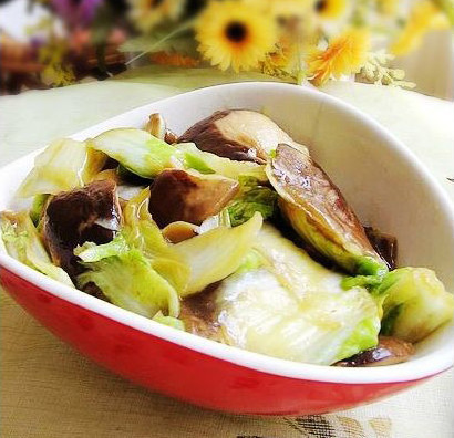 冬菇燒白菜