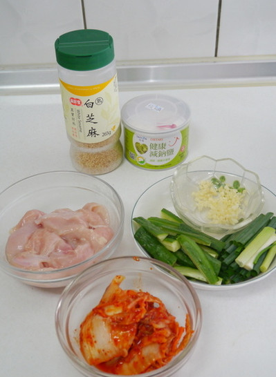 韓式泡菜炒雞柳