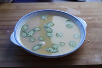 秋葵蒸蛋