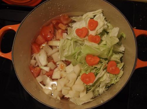 蕃茄蔬菜湯傢常味