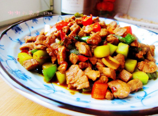 傢常醬爆肉丁