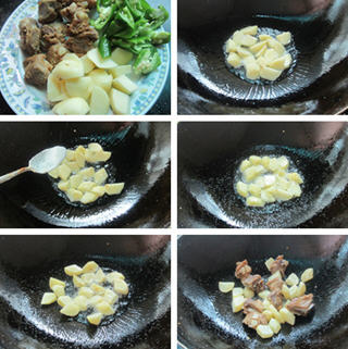 土豆炒排骨