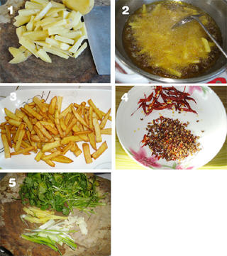 幹鍋土豆條