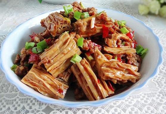 肉末剁椒腐竹