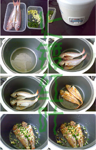 薑蔥煎海魚