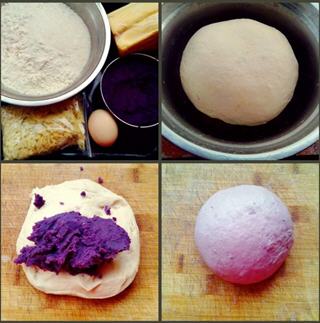 紫薯雙色吐司