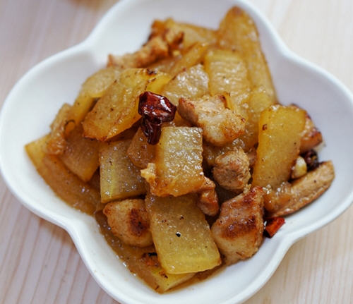 五花肉燒冬瓜