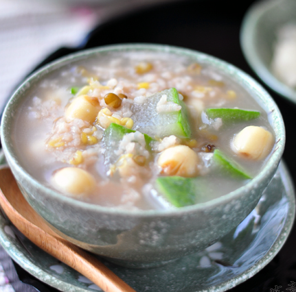 冬瓜蓮米綠豆粥