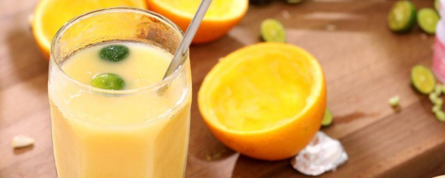 橙子養樂多的做法 開胃又好喝