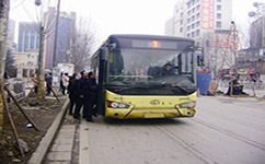 濟南BRT10路公交車路線