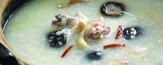 廣東熟米雞粥的做法 廣式雞粥傢常的做法