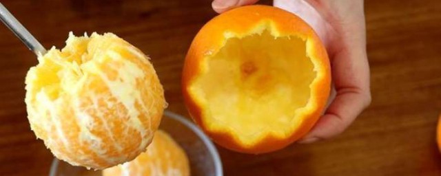 橙子去皮方法 兩步輕松去皮不臟手