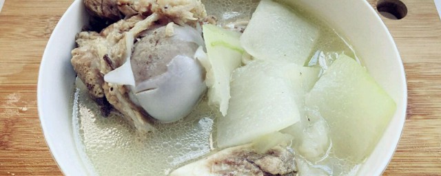 大骨冬瓜湯的做法 大骨冬瓜湯怎麼做
