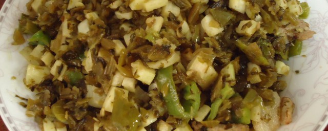 芥疙瘩酸菜怎麼做 芥疙瘩酸菜的制作方法