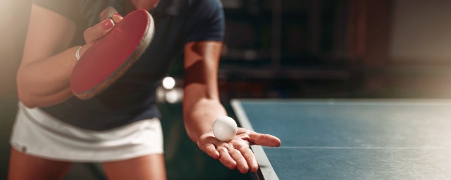 直拍發球的訣竅 乒乓球直板發球技術技巧