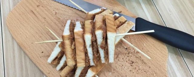 棒棒糖三明治的做法 制作棒棒糖三明治的方法步驟詳解