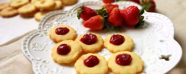 草莓曲奇的做法 簡單又美味
