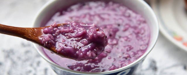 紫薯藜麥米糊的做法 紫薯藜麥米糊的做法教程