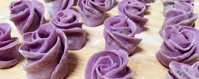 紫薯花的做法 每款都好吃