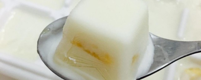 冰凍酸奶傢常做法 冰凍酸奶的制作方法