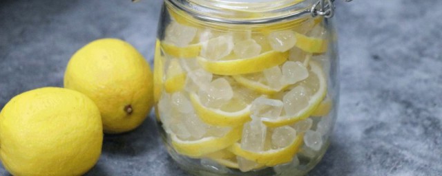 一斤檸檬放幾斤冰糖 冰糖檸檬的做法