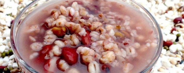 薏米紅豆粥的功效減肥 薏米紅豆粥的作用是什麼