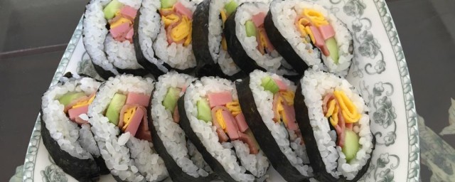 自制壽司卷的食譜 自制壽司卷的步驟
