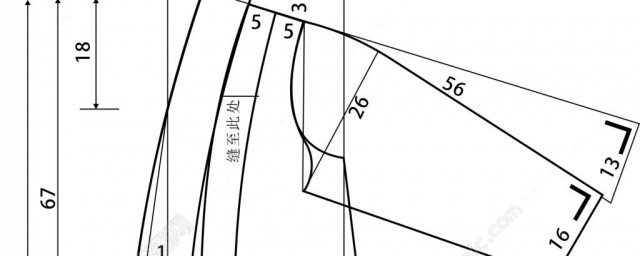 插肩袖的裁剪方法 插肩袖怎麼剪裁