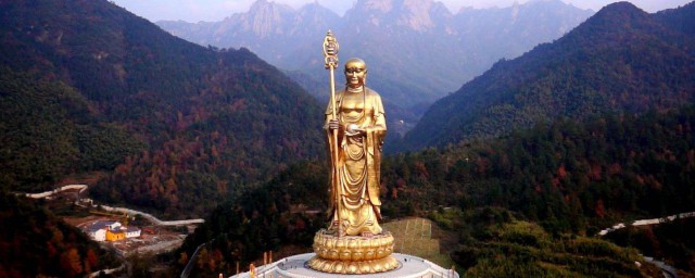 九華山大佛介紹 是目前世界上最大最高的佛教造像之一