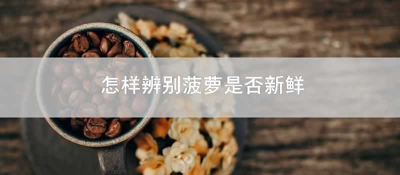 怎樣辨別菠蘿是否新鮮