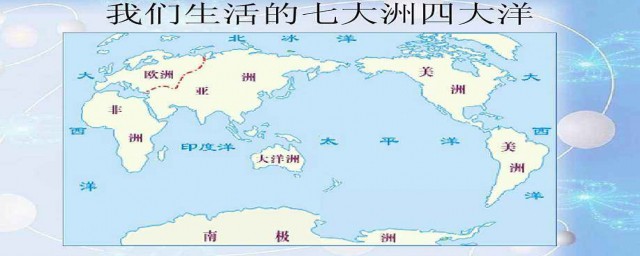 七大洲五大洋是哪些 七大洲五大洋的介紹