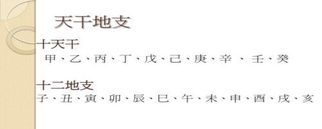 什麼叫天幹地支 天幹地支的意思