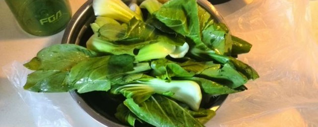 油菜葉子怎麼吃 油菜葉子簡單做法