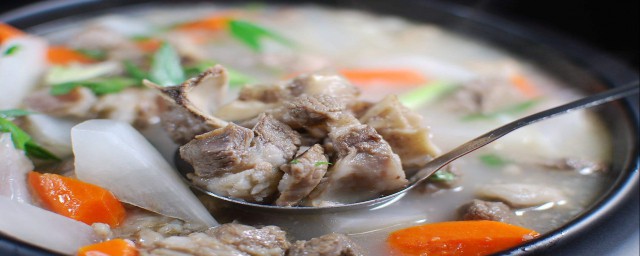 正宗燉羊肉的調料牛肉湯的做法 牛肉的營養價值