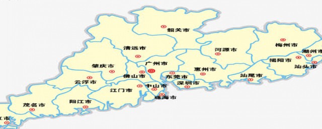 中山市在廣州市哪個方向 地理方位你懂得