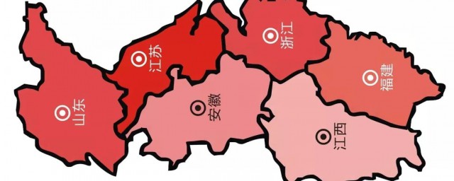 華東五省是哪幾個省 華東五省一市指哪些地區