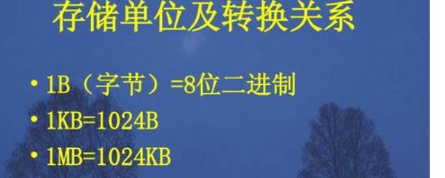 1kb等於多少個字節 KB是一種資訊計量單位