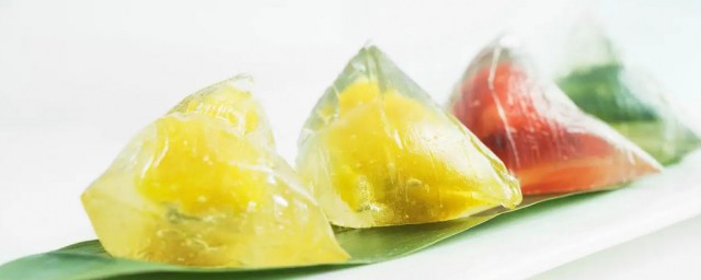 水晶粽子的做法和配料 關於水晶粽子的做法和配料