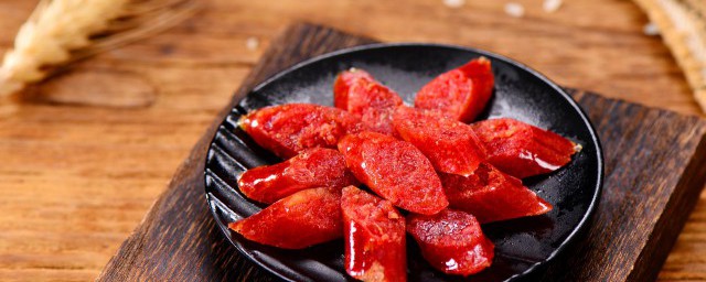 上海紅腸怎麼做好吃 紅腸怎如何做好吃
