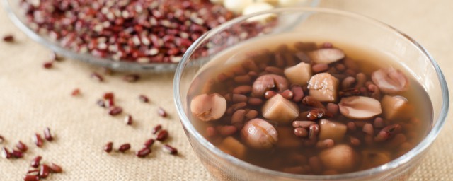紅豆薏米湯怎麼煮 粒粒分明口感軟面紅豆薏米湯傢常做法