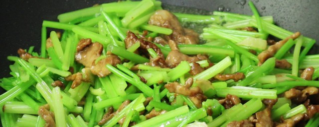 芹菜炒肉怎麼做好吃 芹菜炒肉的做法