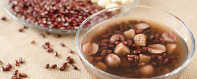 薏仁紅豆怎麼煮 祛濕消腫紅豆薏仁糖水傢常做法