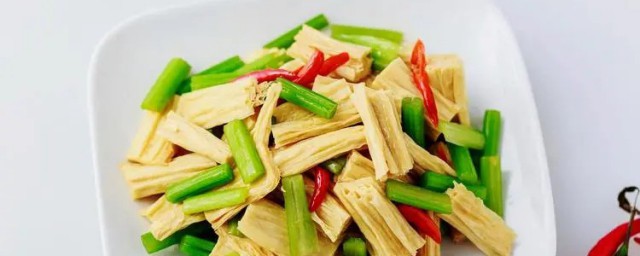 芹菜炒腐竹怎麼做好吃又簡單 芹菜炒腐竹好吃又簡單的做法