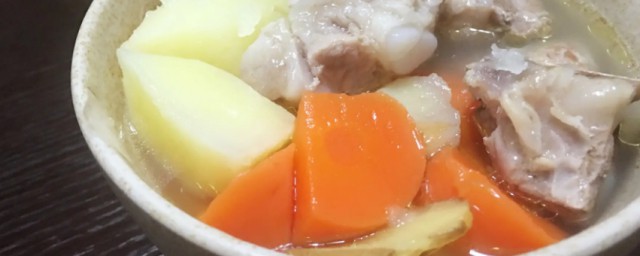 廣東式土豆排骨湯需要哪些食材 廣東式土豆排骨湯做法介紹