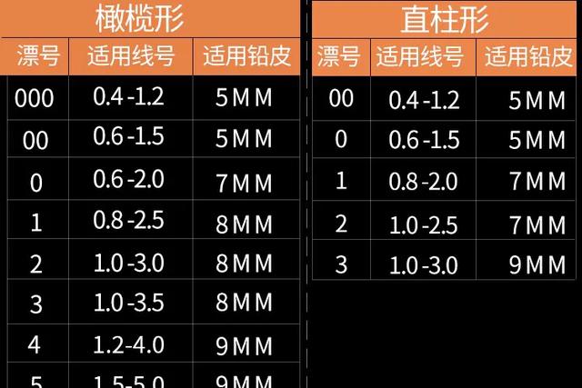 野釣七星漂一般買多大標號 逗釣用幾號七星漂