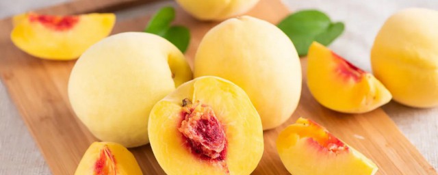 黃桃成熟的季節 黃桃有哪些營養