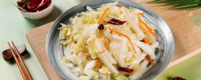 酸白菜怎麼做又脆又好吃 酸白菜的做法