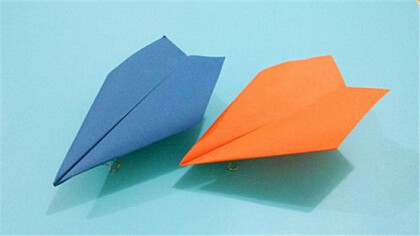 紙飛機怎麼折