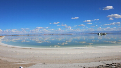 察爾汗鹽湖在什麼地方