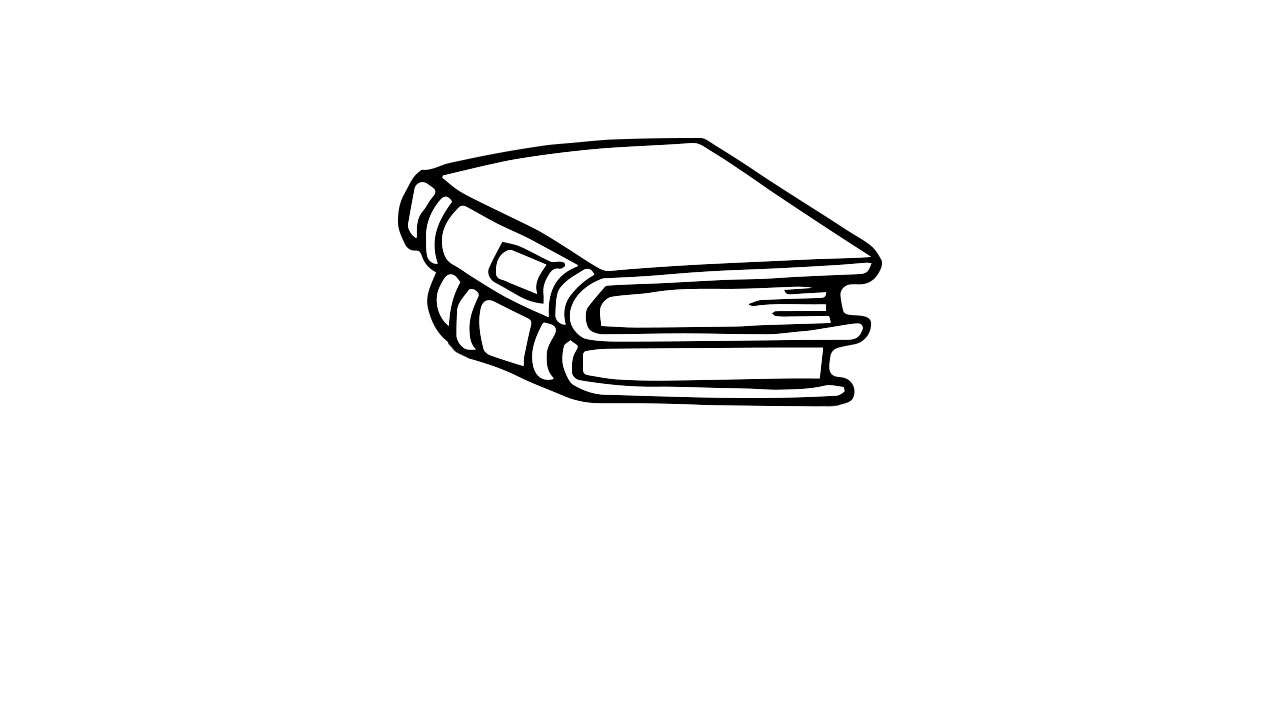 怎麼畫一堆書